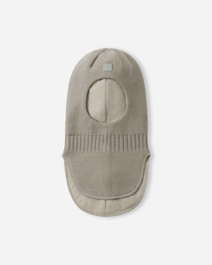 Reima Balaklava i Ull Barn Starrie - Earthy Beige for barn - Brobrobrille