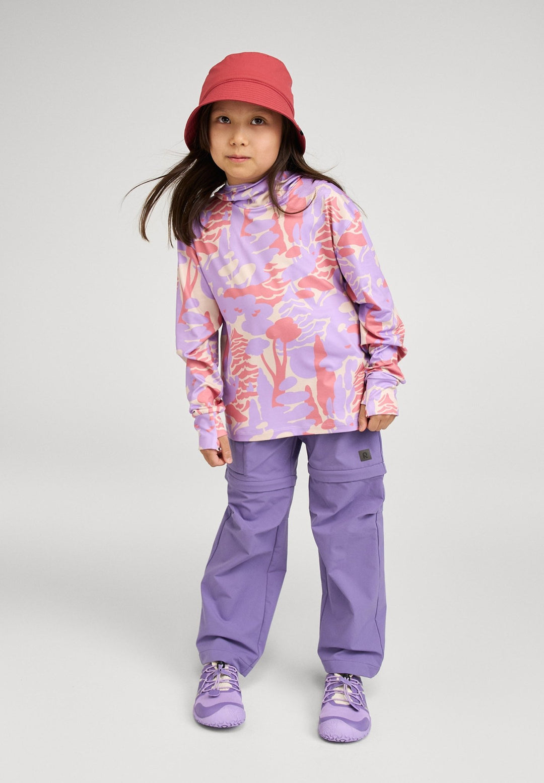 Reima BugProof Insektavvisende Surina 2 - i - 1 Bukse Barn - Misty Violet for barn - Brobrobrille