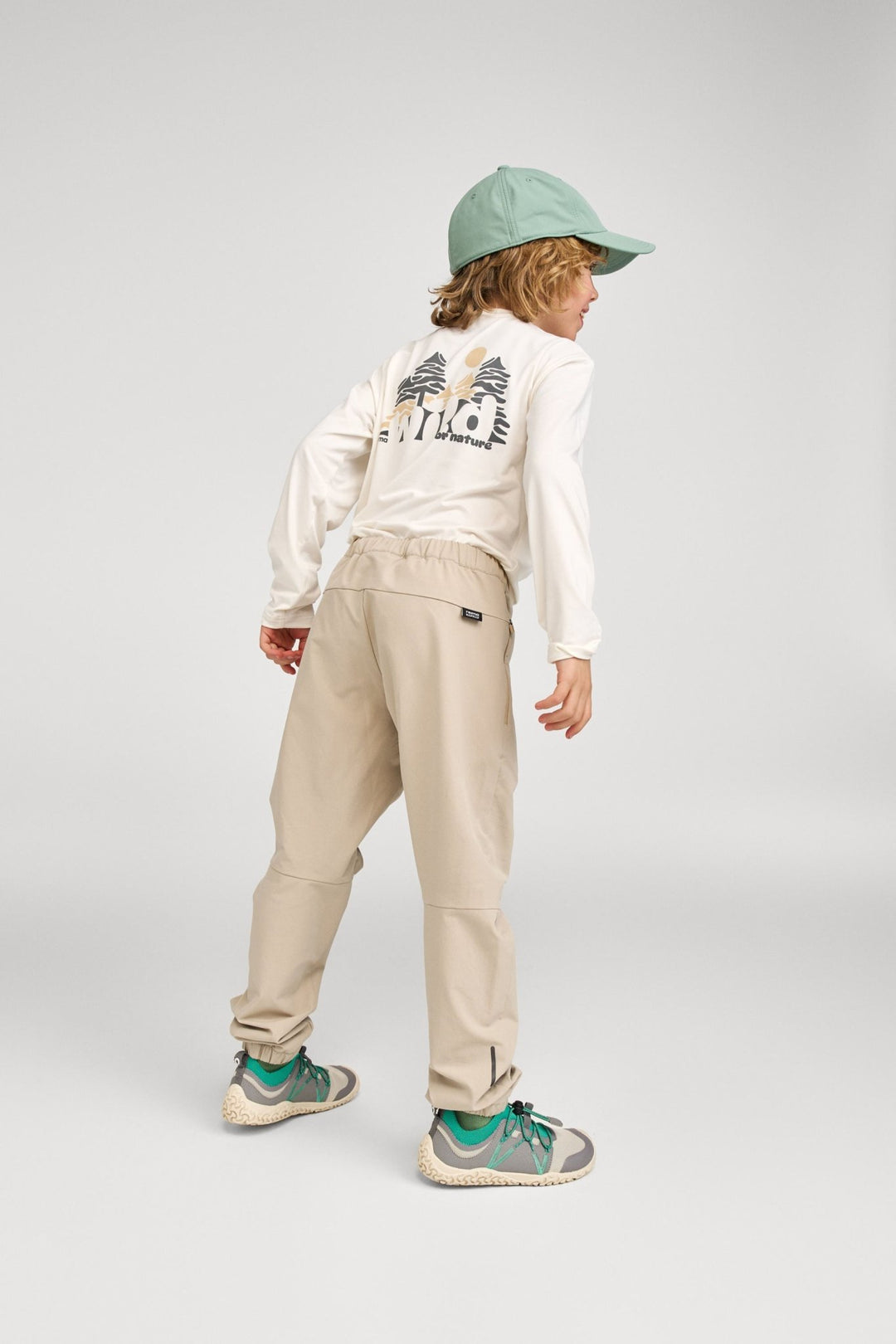 Reima Hytty Insektavvisende Caps Barn - Stone Green for barn - Brobrobrille