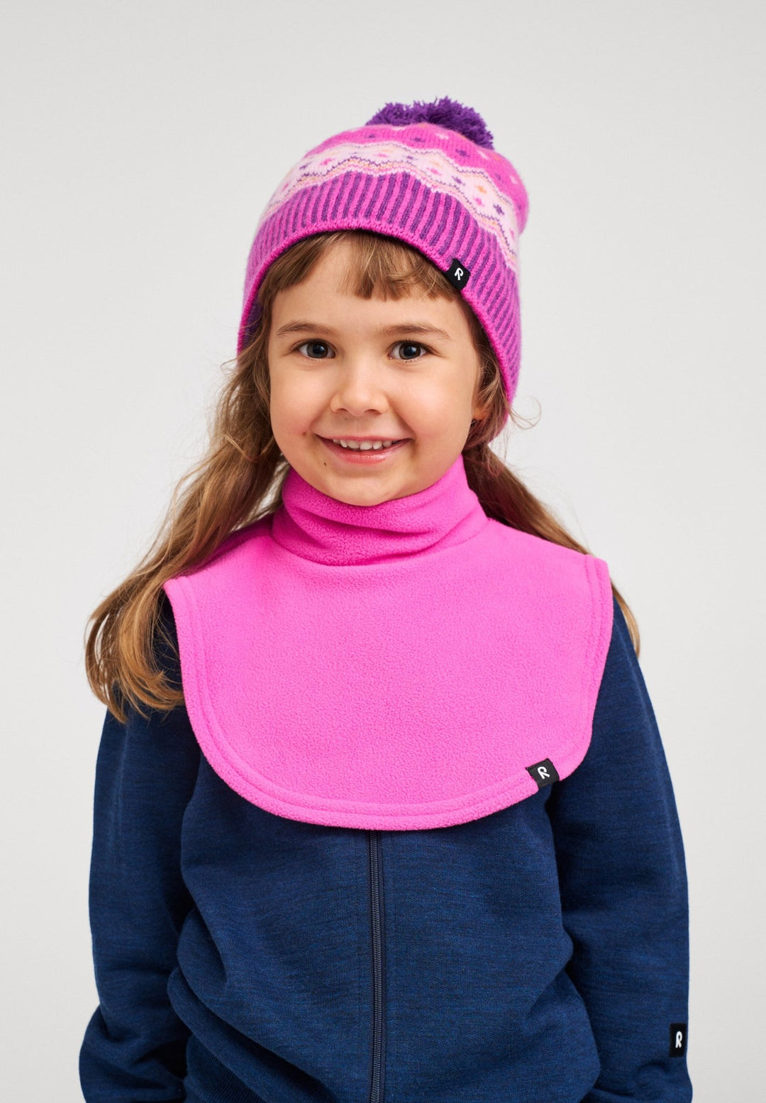 Reima Legenda Halsvarmer - Fuchsia for barn - Brobrobrille