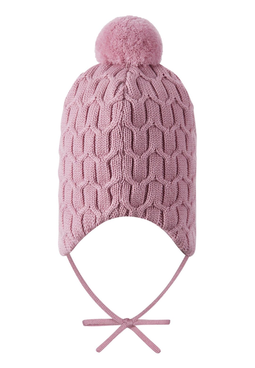 Reima Nunavut Lue i Merinoull - Grey Pink for barn - Brobrobrille