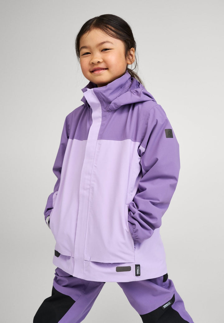 Reima ReimaTec Salmi Vanntett Skalljakke Barn - Blooming Lilac for barn - Brobrobrille