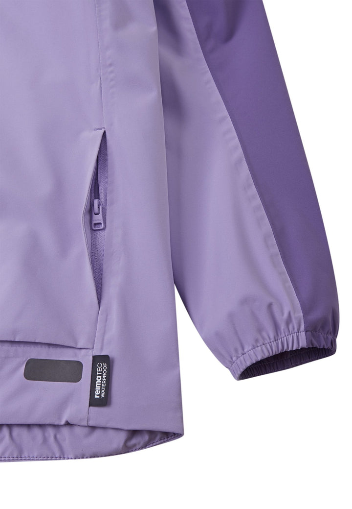 Reima ReimaTec Salmi Vanntett Skalljakke Barn - Blooming Lilac for barn - Brobrobrille