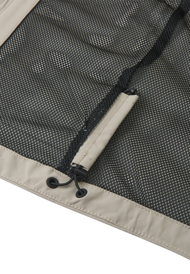 Reima ReimaTec Salmi Vanntett Skalljakke Barn - Earthy Beige for barn - Brobrobrille