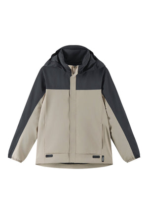 Reima ReimaTec Salmi Vanntett Skalljakke Barn - Earthy Beige for barn - Brobrobrille