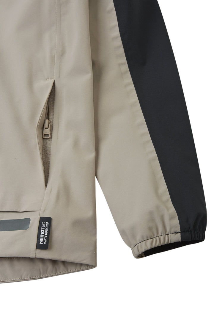 Reima ReimaTec Salmi Vanntett Skalljakke Barn - Earthy Beige for barn - Brobrobrille