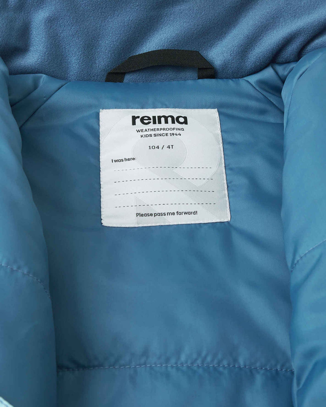 Reima ReimaTec Vanntett Vinterdress Barn Kurikka - Blue Ocean for barn - Brobrobrille