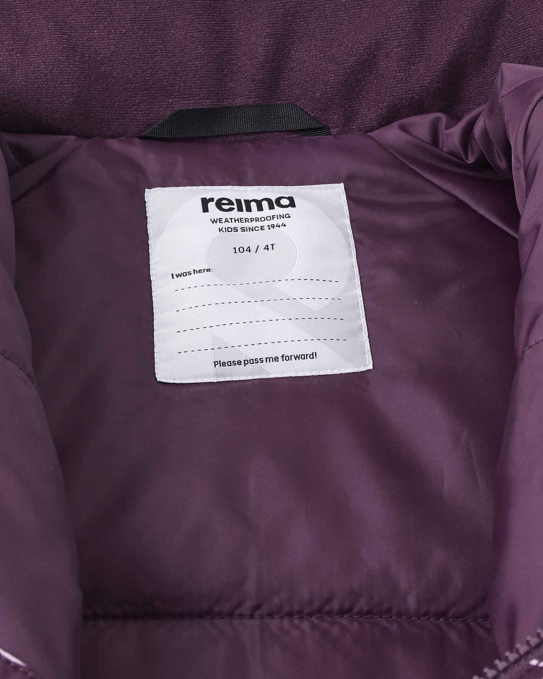 Reima ReimaTec Vanntett Vinterdress Barn Kurikka - Deep Purple for barn - Brobrobrille