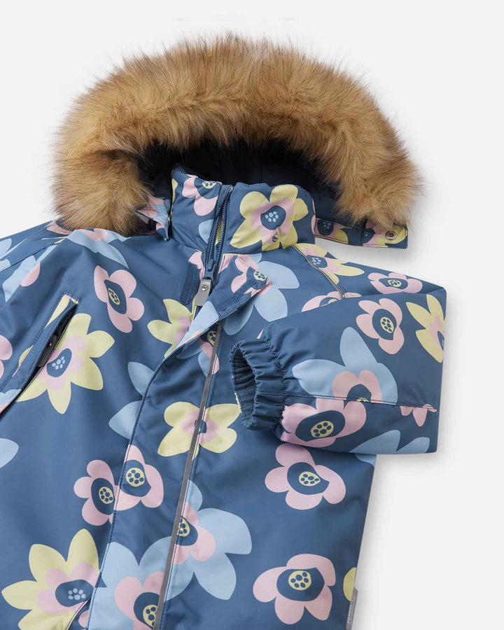 Reima ReimaTec Vanntett Vinterdress Småbarn Lappi - Blue Ocean for barn - Brobrobrille
