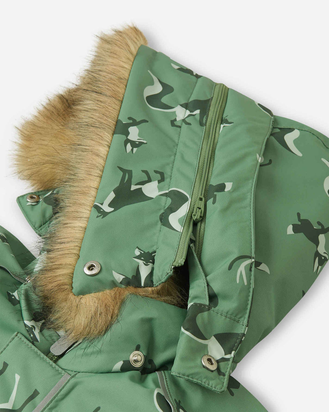 Reima ReimaTec Vanntett Vinterdress Småbarn Lappi - Green Clay for barn - Brobrobrille