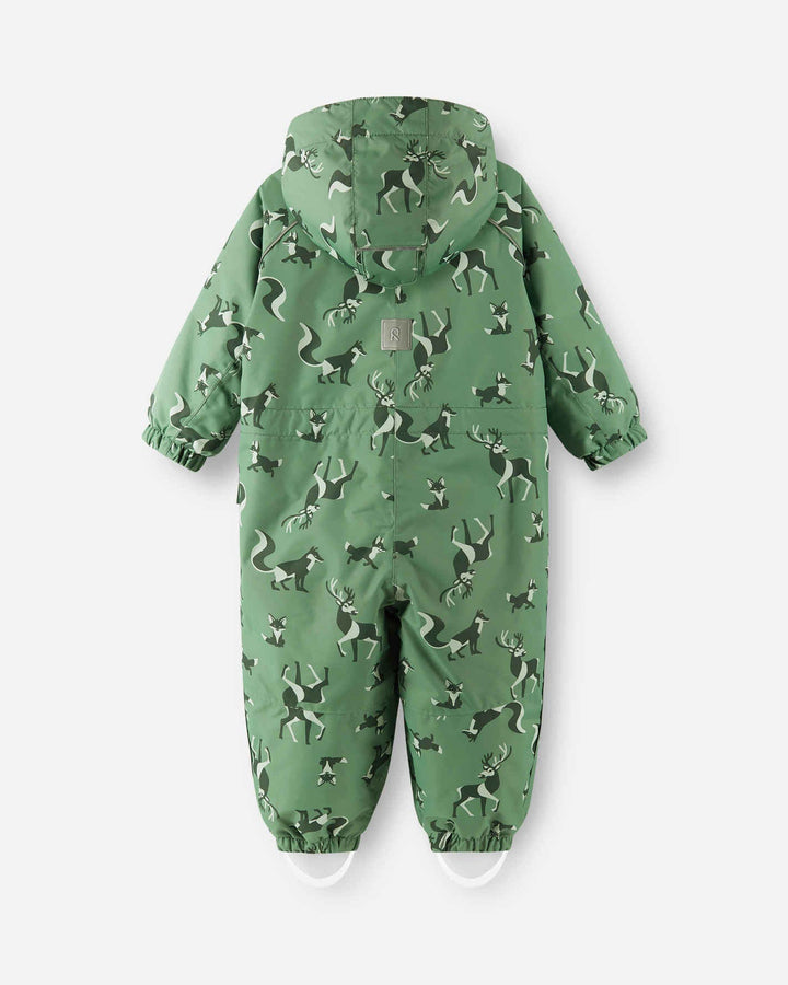 Reima ReimaTec Vanntett Vinterdress Småbarn Lappi - Green Clay for barn - Brobrobrille