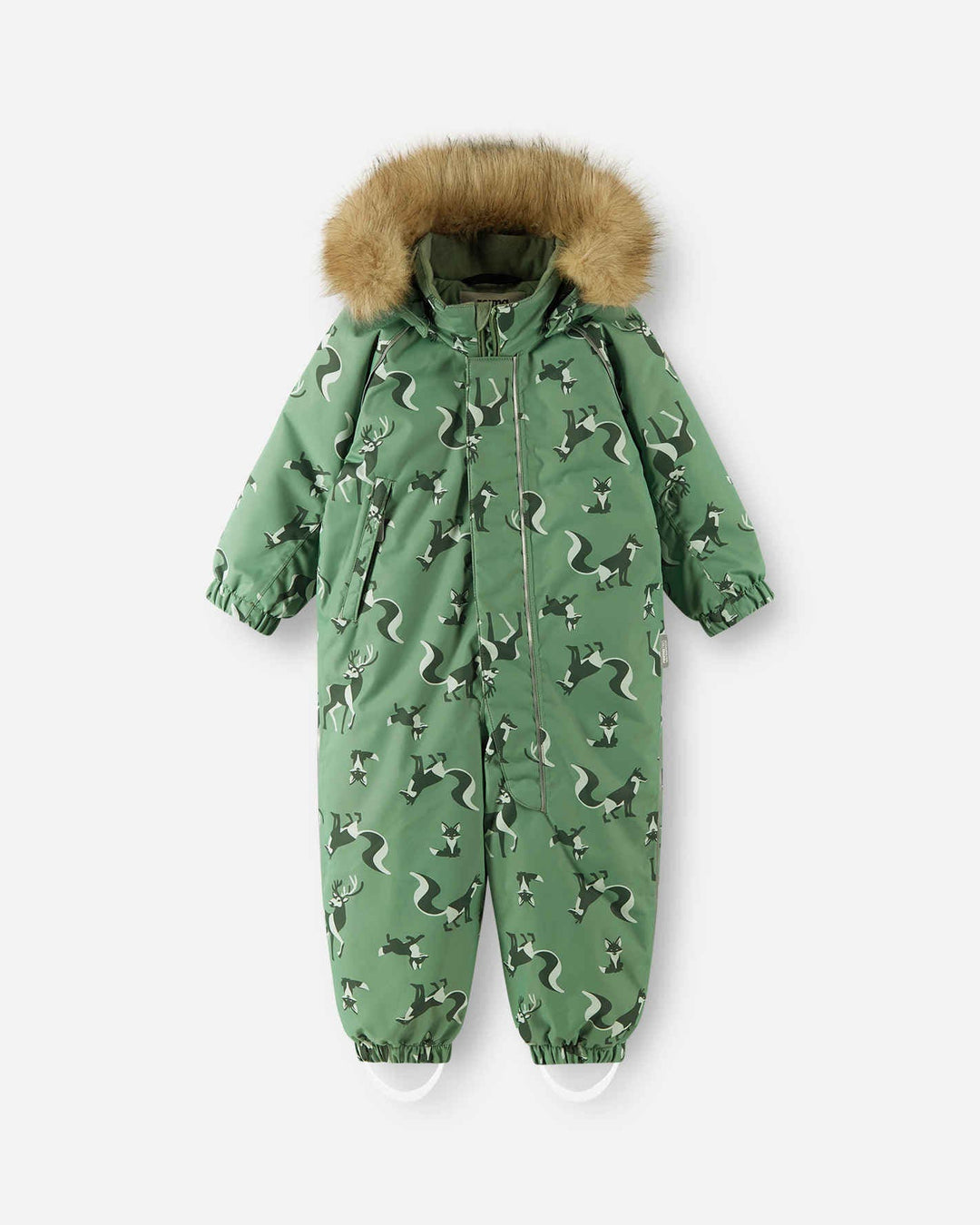 Reima ReimaTec Vanntett Vinterdress Småbarn Lappi - Green Clay for barn - Brobrobrille