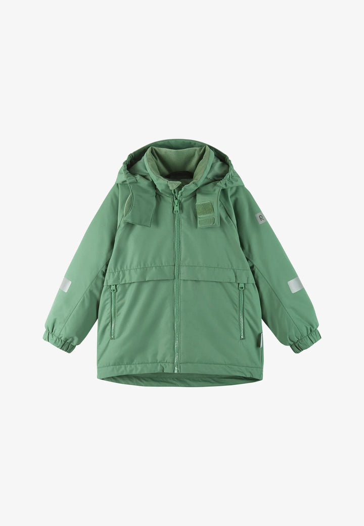 Reima ReimaTec Vanntett Vinterjakke Barn Raisio - Green Clay for barn - Brobrobrille