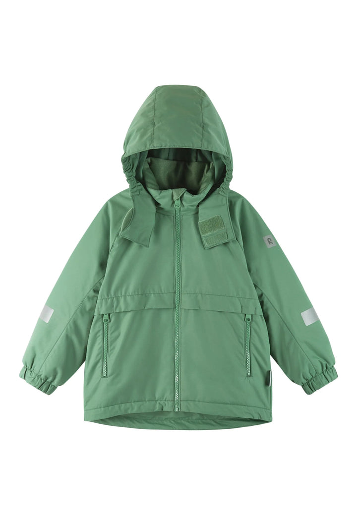 Reima ReimaTec Vanntett Vinterjakke Barn Raisio - Green Clay for barn - Brobrobrille