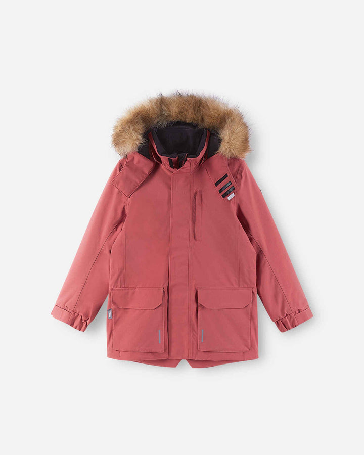 Reima ReimaTec Vanntett Vinterparka Barn Ajaton - Red Clay for barn - Brobrobrille