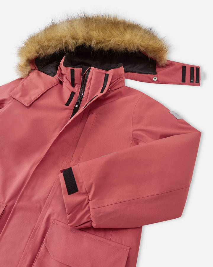 Reima ReimaTec Vanntett Vinterparka Barn Ajaton - Red Clay for barn - Brobrobrille