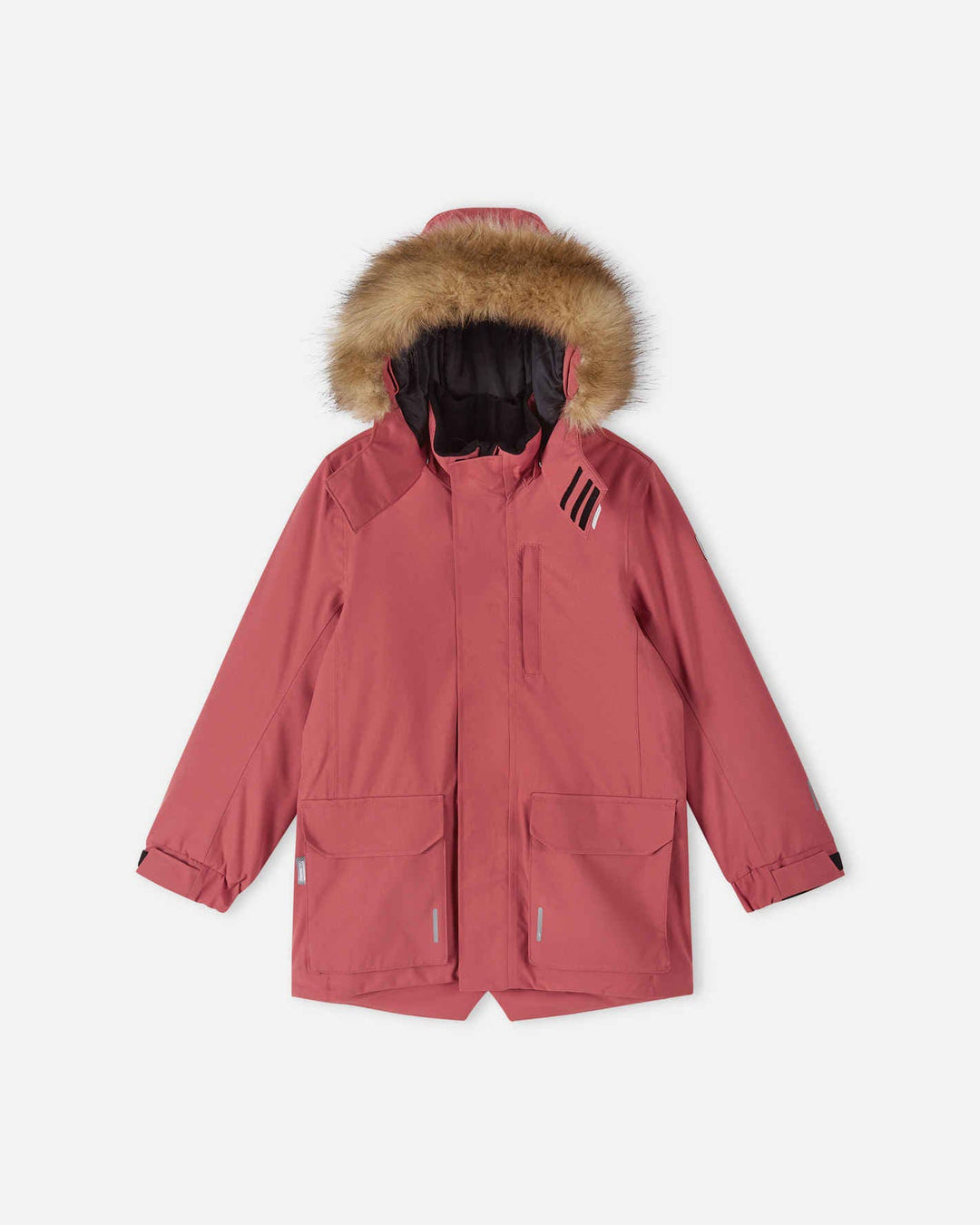 Reima ReimaTec Vanntett Vinterparka Barn Ajaton - Red Clay for barn - Brobrobrille