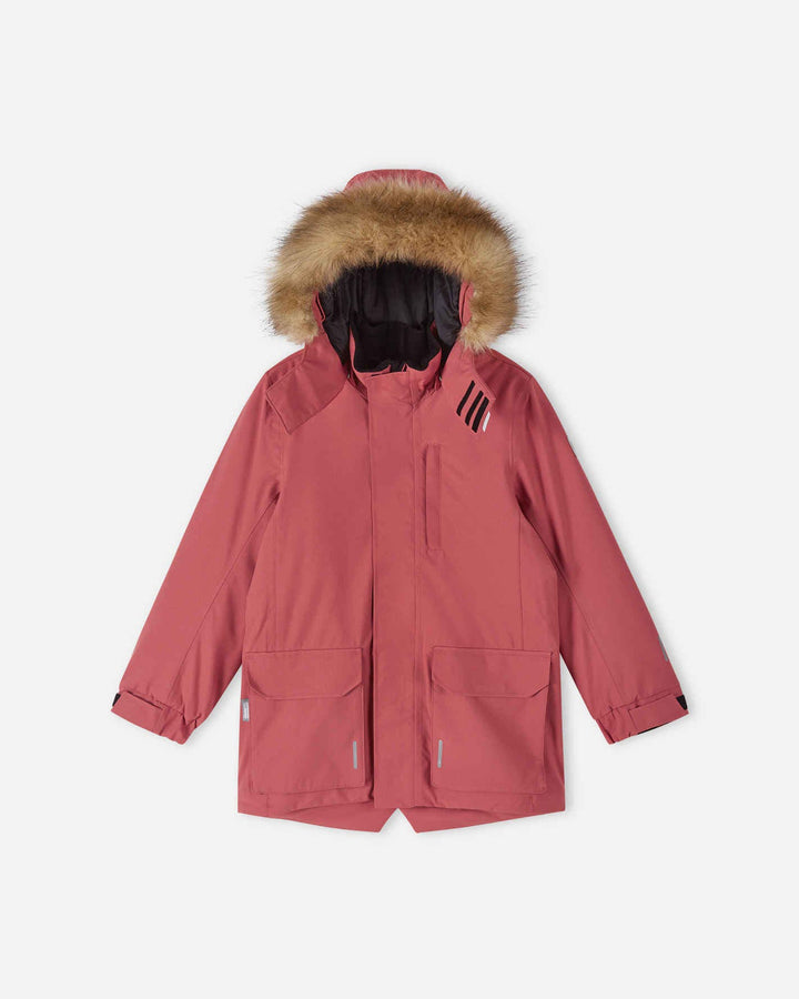 Reima ReimaTec Vanntett Vinterparka Barn Ajaton - Red Clay for barn - Brobrobrille