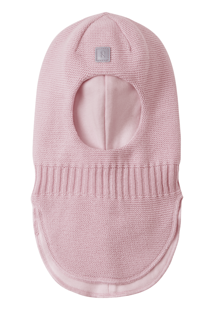 Reima Starrie Balaklava i Merinoull - Pale Rose for barn - Brobrobrille