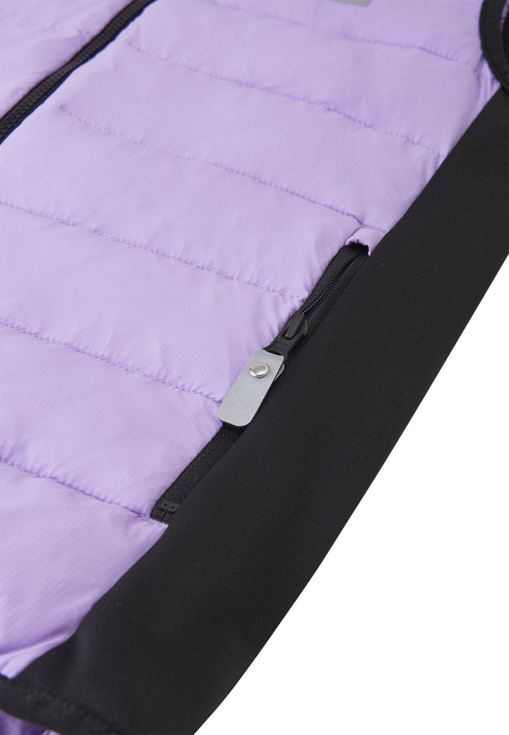 Reima Tikkeri Hybridvest Barn - Blooming Lilac for barn - Brobrobrille