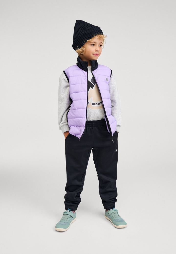 Reima Tikkeri Hybridvest Barn - Blooming Lilac for barn - Brobrobrille