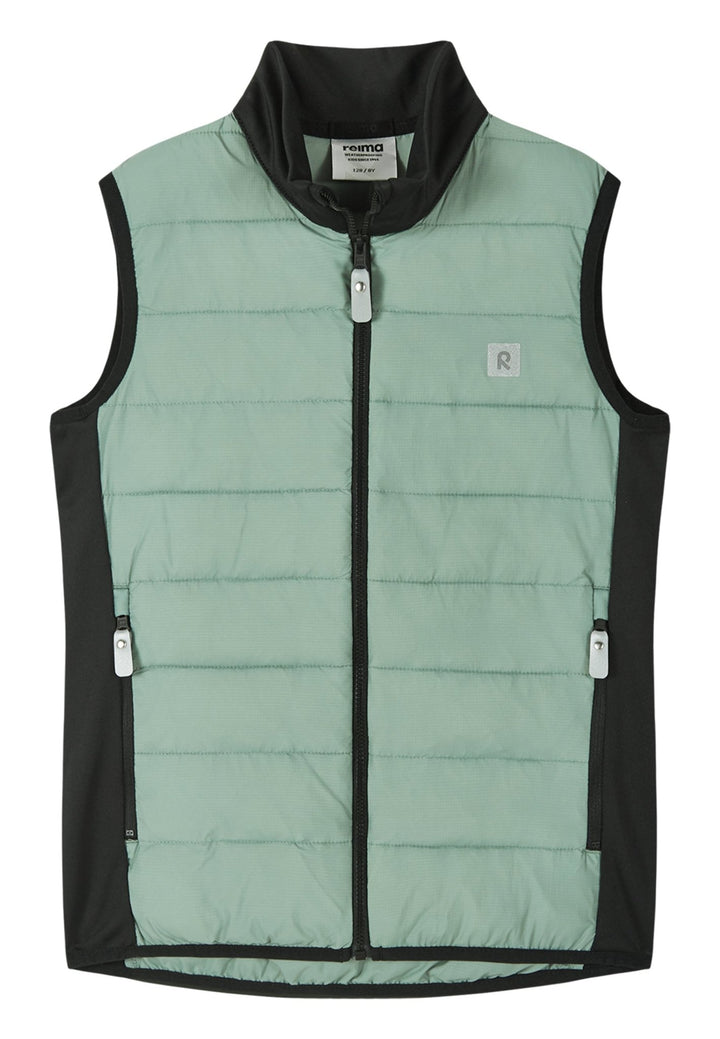 Reima Tikkeri Hybridvest Barn - Stone Green for barn - Brobrobrille