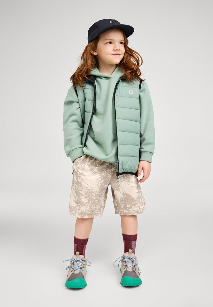 Reima Tikkeri Hybridvest Barn - Stone Green for barn - Brobrobrille