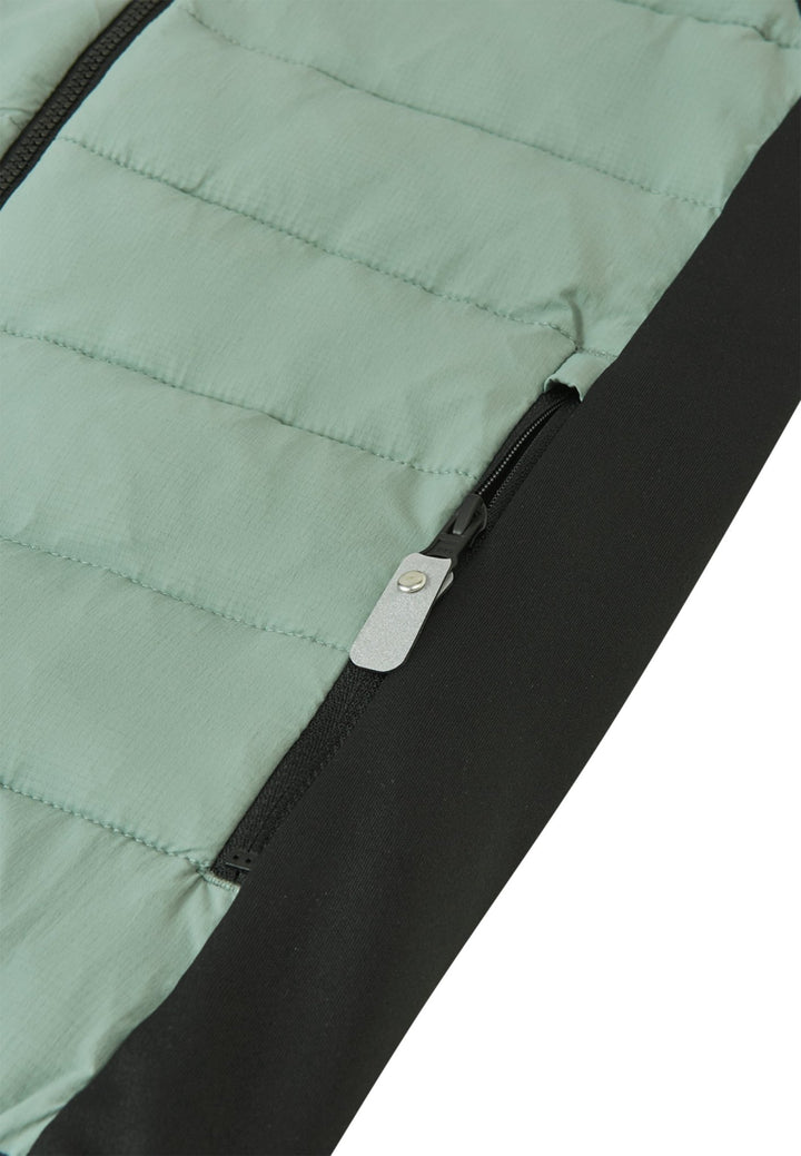 Reima Tikkeri Hybridvest Barn - Stone Green for barn - Brobrobrille