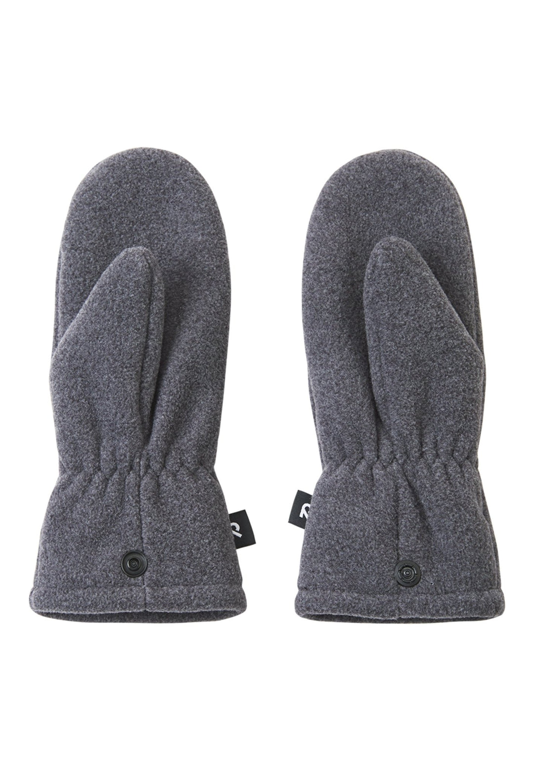 Reima Tumpus Fleecevotter - Black Melange for barn - Brobrobrille