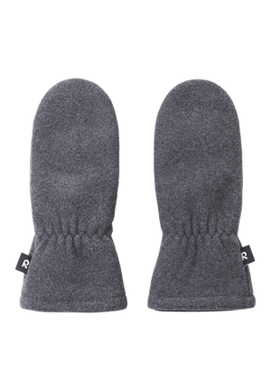 Reima Tumpus Fleecevotter - Black Melange for barn - Brobrobrille