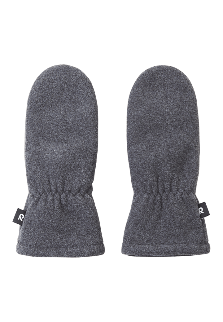 Reima Tumpus Fleecevotter - Black Melange for barn - Brobrobrille