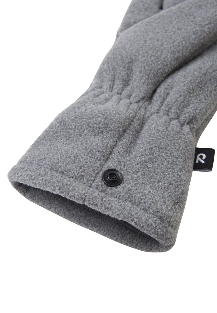Reima Varmin Fleecehansker - Melange Grey for barn - Brobrobrille