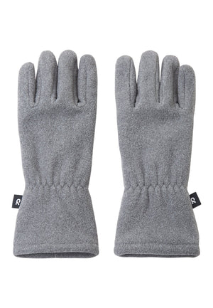Reima Varmin Fleecehansker - Melange Grey for barn - Brobrobrille
