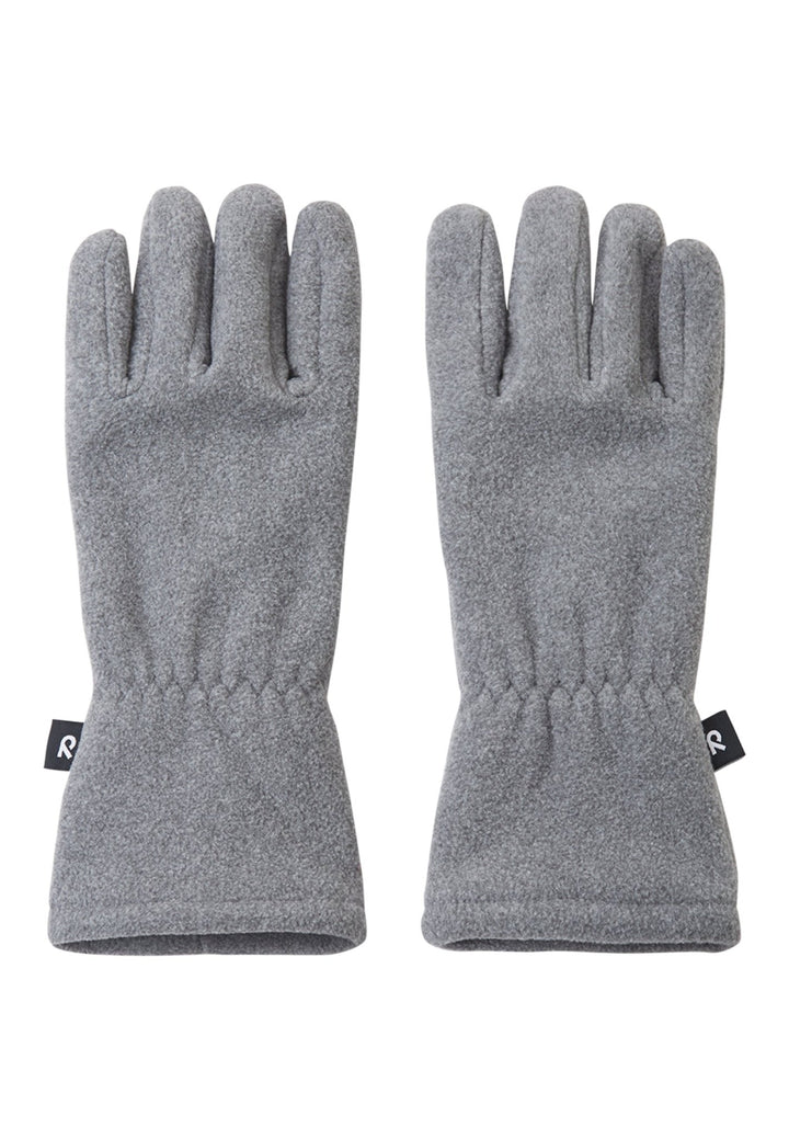 Reima Varmin Fleecehansker - Melange Grey for barn - Brobrobrille