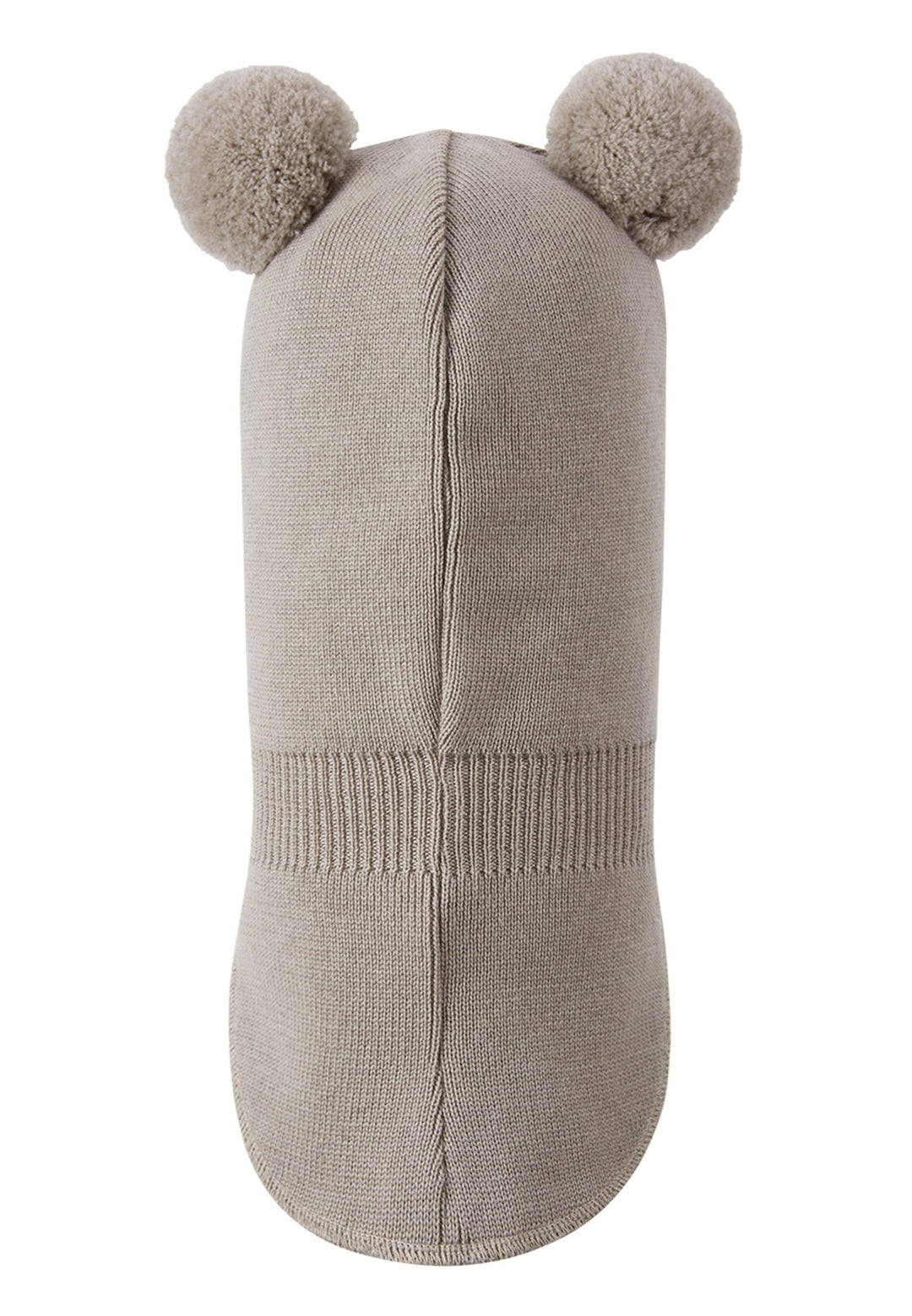 Reima Vekkuli Balaklava i Merinoull - Earthy Beige for barn - Brobrobrille