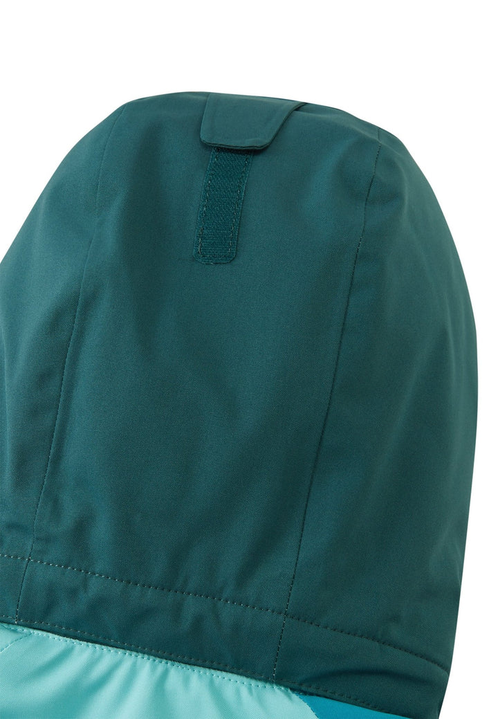 ReimaTec Iitto vanntett skijakke for barn - Dark Teal for barn - Brobrobrille