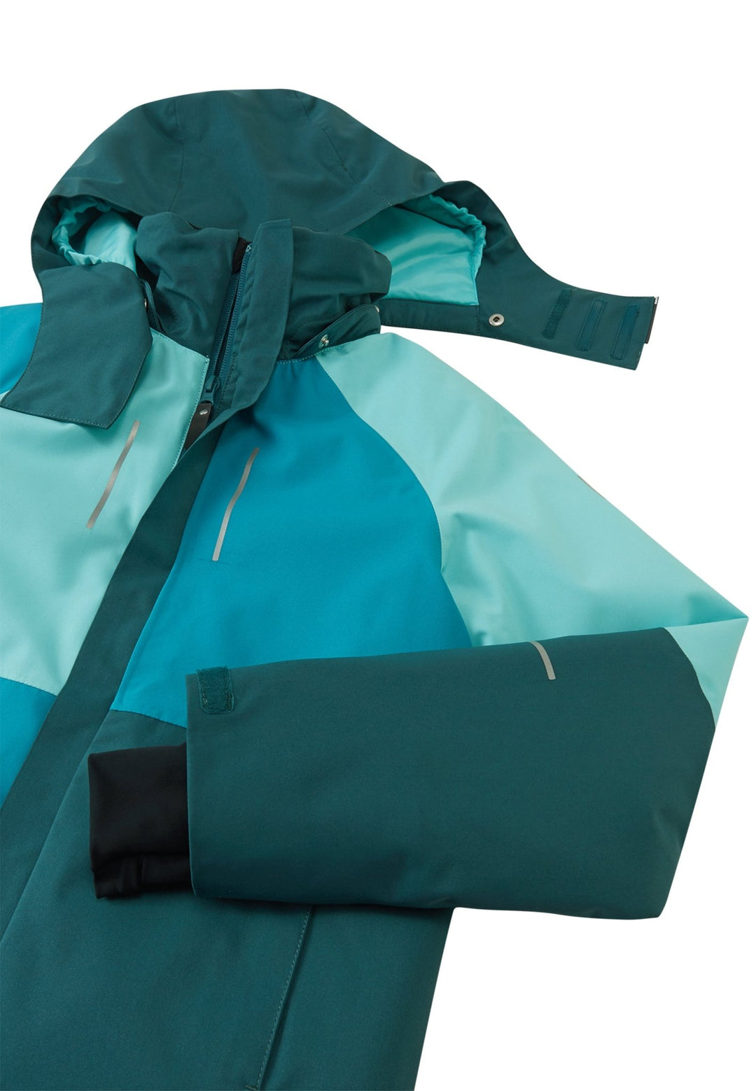 ReimaTec Iitto vanntett skijakke for barn - Dark Teal for barn - Brobrobrille