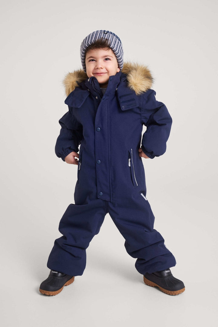 ReimaTec Stavanger vanntett vinterdress for barn - Navy for barn - Brobrobrille
