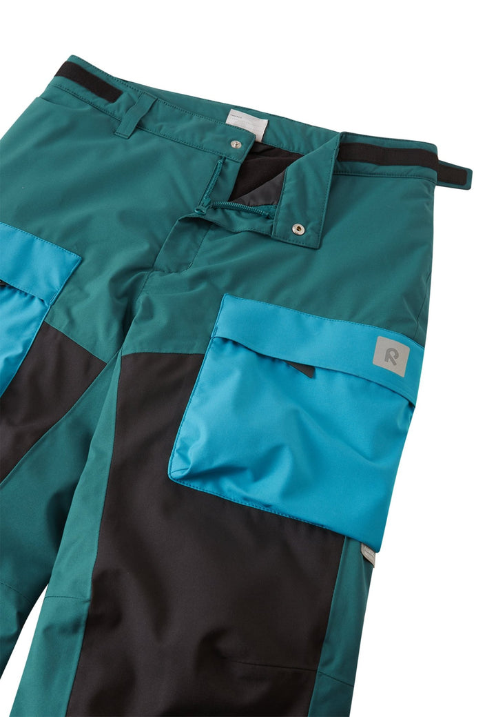 ReimaTec Viekkala vanntett skibukse for barn - Dark Teal for barn - Brobrobrille