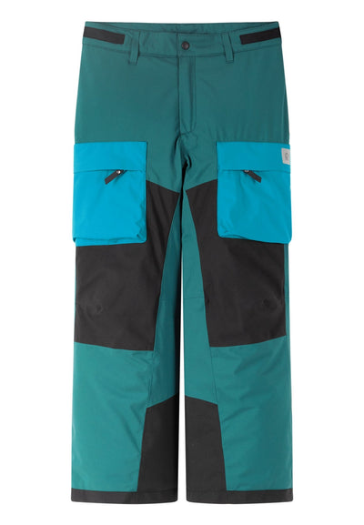 ReimaTec Viekkala vanntett skibukse for barn - Dark Teal for barn - Brobrobrille