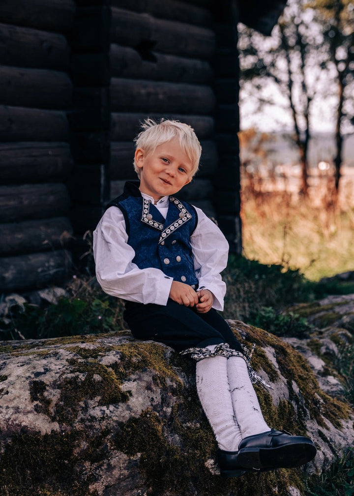 Salto Festdrakt Baby Gutt - Blå for barn - Brobrobrille