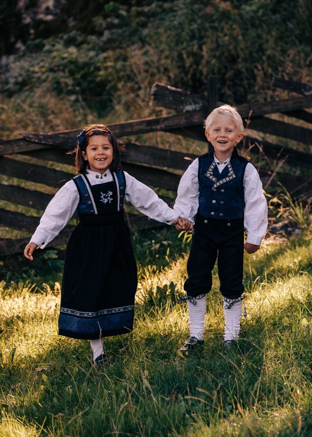 Salto Festdrakt Baby Gutt - Blå for barn - Brobrobrille
