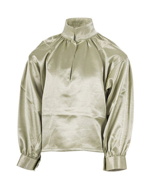 Salto Lise Festdrakt Bluse - Salvie for barn - Brobrobrille