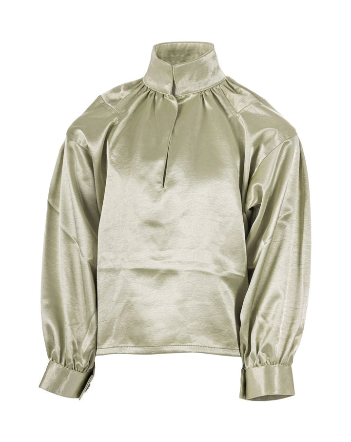 Salto Lise Festdrakt Bluse - Salvie for barn - Brobrobrille
