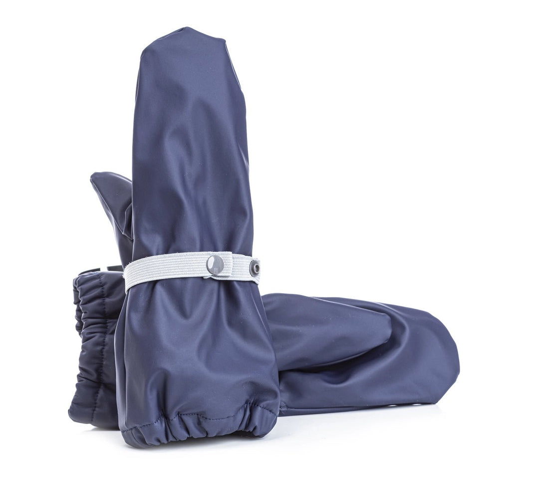 Salto Regnvotter med Fleecefôr - Marine for barn - Brobrobrille