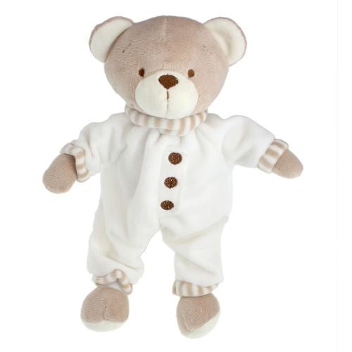 Tinka Baby Bamse med pysj 25 cm – Krem for barn - Brobrobrille