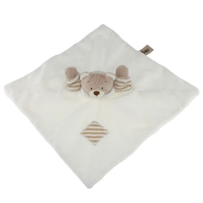 Tinka Baby Koseklut Bamse 30x30 cm – Krem for barn - Brobrobrille