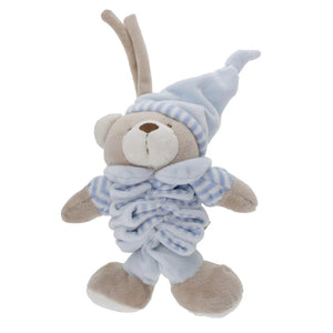 Tinka Baby Spilledåse Bamse – Blå 20 cm for barn - Brobrobrille