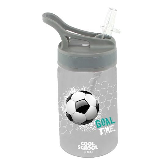 Tinka Cool School Drikkeflaske Fotball – 350 ml for barn - Brobrobrille
