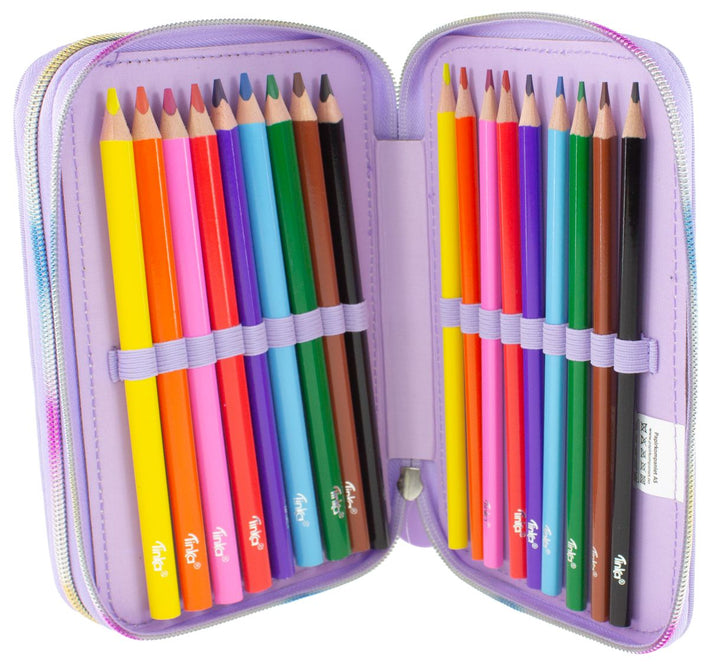 Tinka Dobbelt Pennal - Unicorn for barn - Brobrobrille